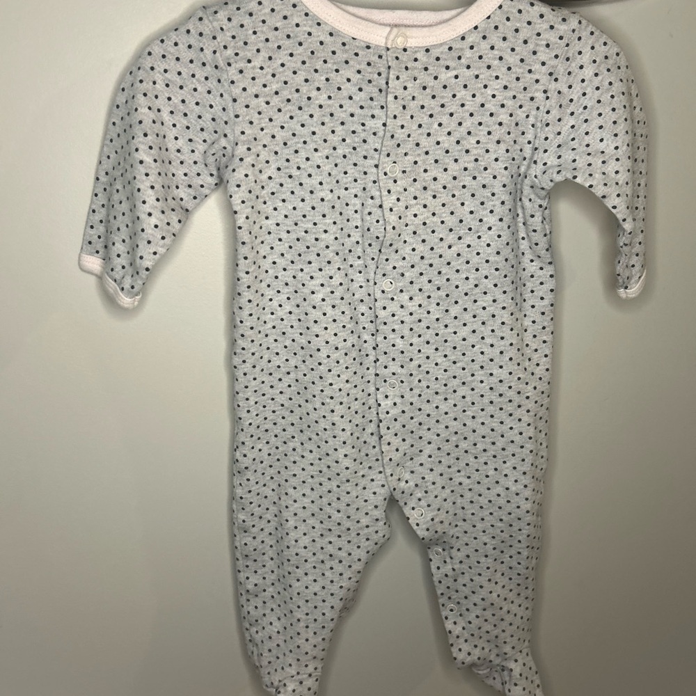 6 For $10 Rene Rofe 6-9 Months Polka Dot Kids One Piece